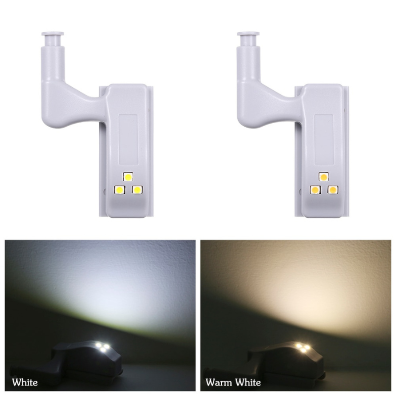 Lirastro™ Luz do sensor LED para dobradiças internas (10 peças)