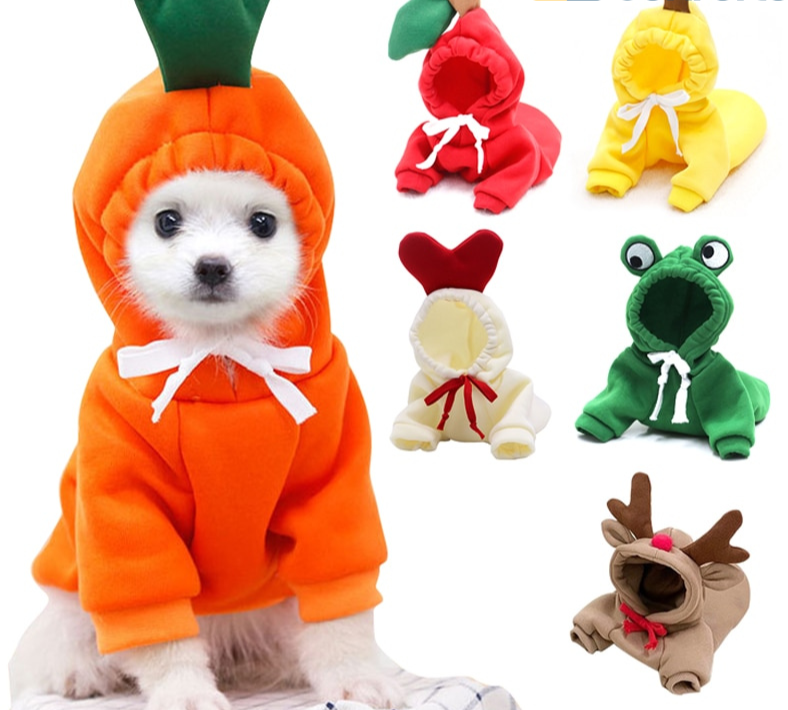 Casaco Moletom Pet Fofo de Frutas - ElegantDog™