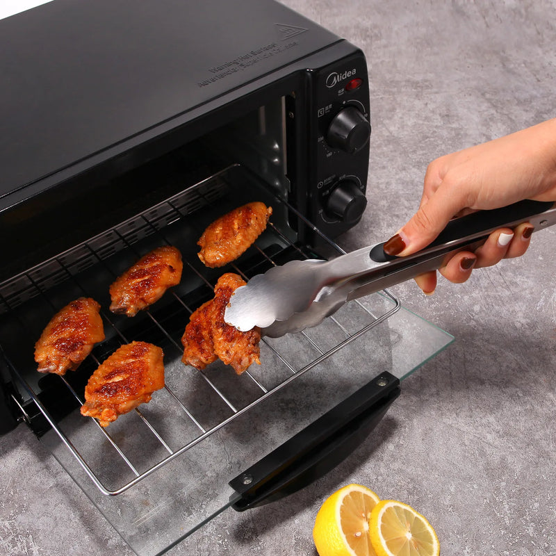 Pegadores Inox para Churrasco e Salada - Pegadores de Carne e Acessórios para Cozinha