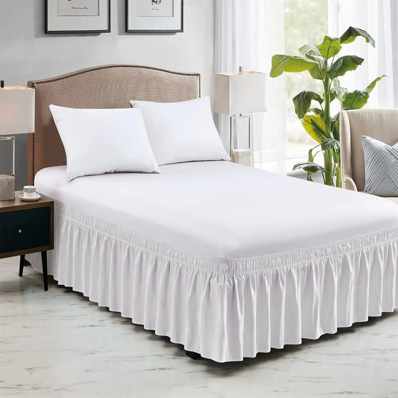 Saia de Cama Elástica em Poliéster: Transforme Sua Cama com Elegância