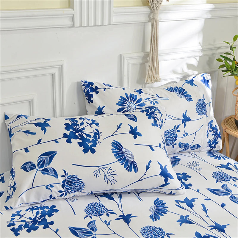 Desperte na Natureza com o Conjunto de Lençóis Bonenjoy: Elegância Floral em Seu Quarto