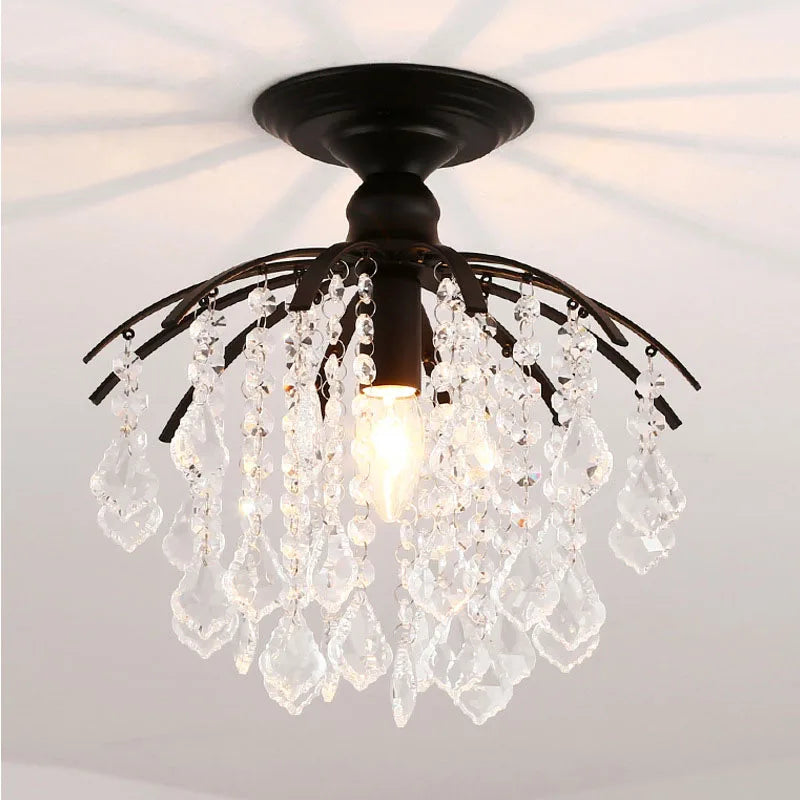 Ilumine Sua Casa com Elegância: Lustre de Cristal Pendente