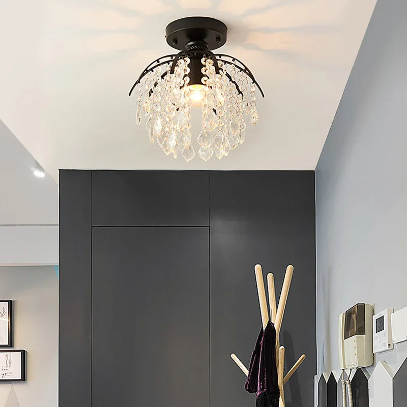 Ilumine Sua Casa com Elegância: Lustre de Cristal Pendente