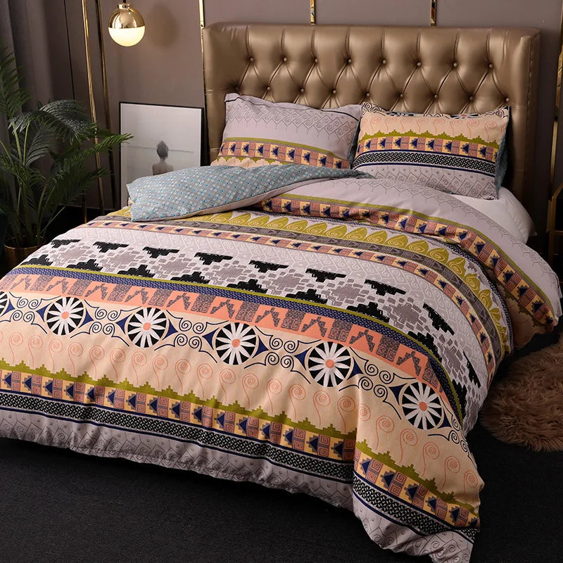 Transforme Seu Quarto com o Conjunto de Cama Estilo Bohemia: Elegância e Conforto ao Seu Alcance!