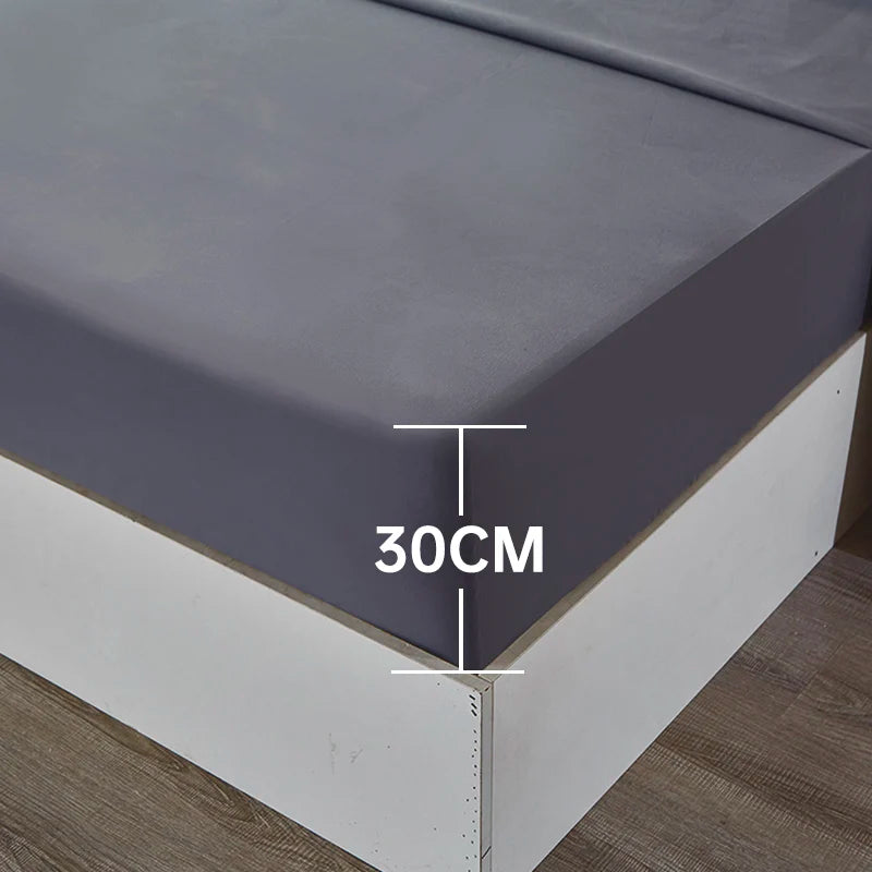 Conjunto de Cama 3/4 Peças em Cores Sólidas: Conforto e Estilo para Todos os Quartos