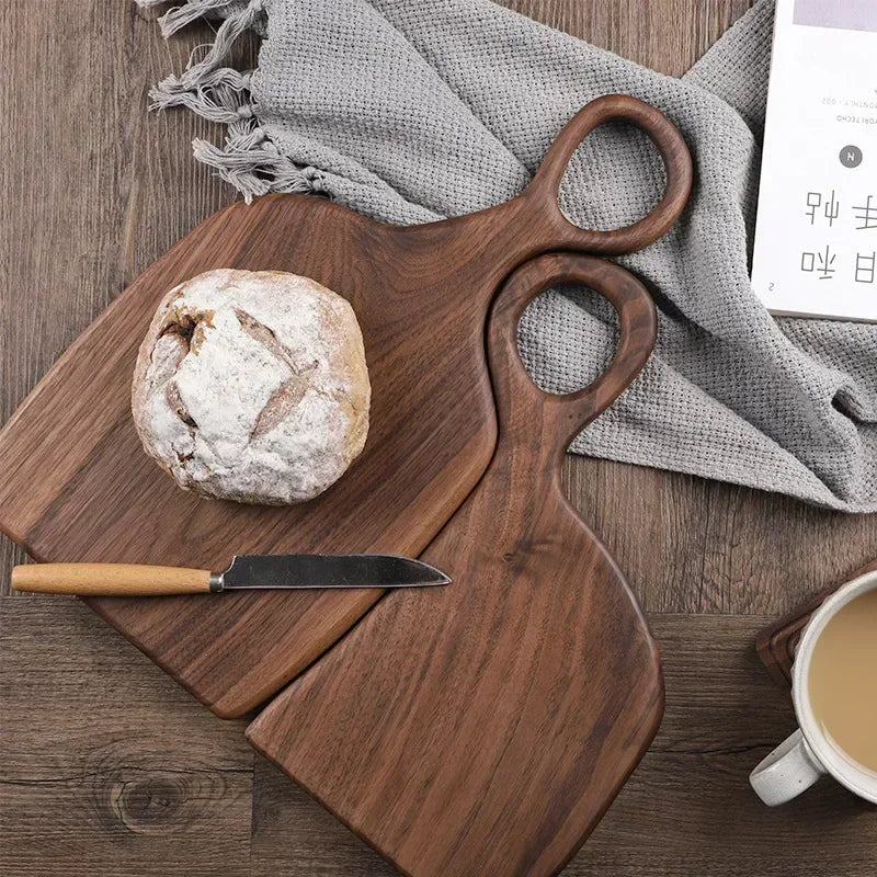 Tábua de Madeira para Pizza e Alimentos - Utensílio para Cozinha