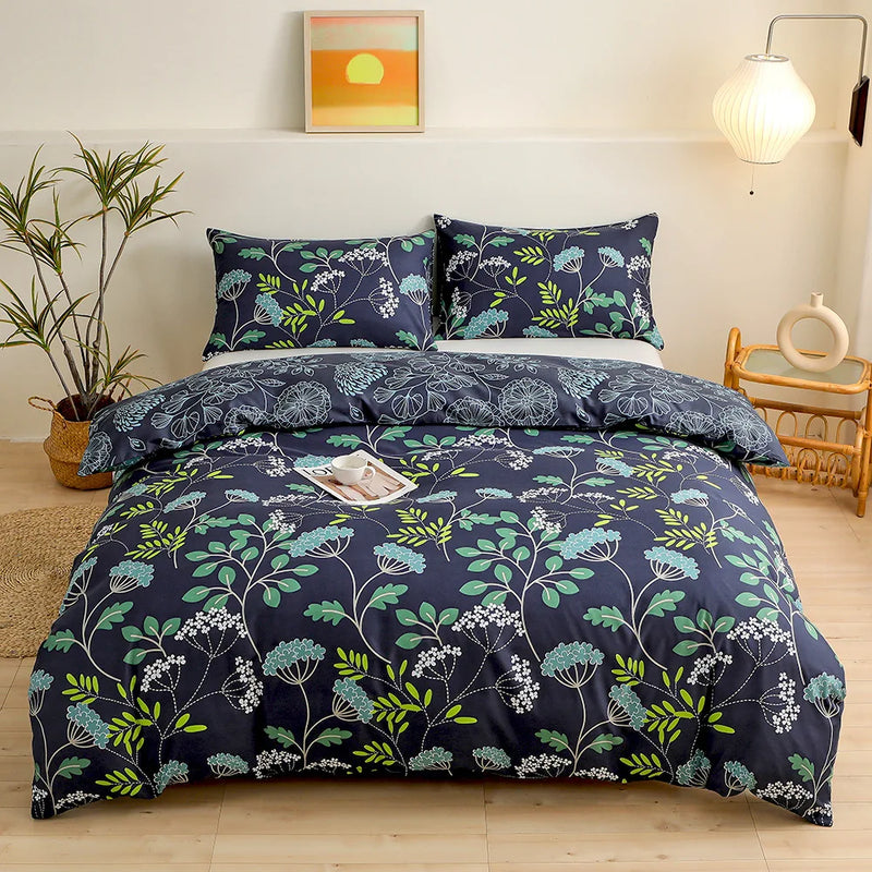 Conjunto de Roupa de Cama Floral: Um Oasis de Tranquilidade e Elegância