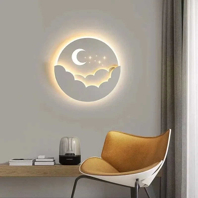 Transforme sua Casa em um Céu Estrelado com o Abajur Lua e Estrelas!