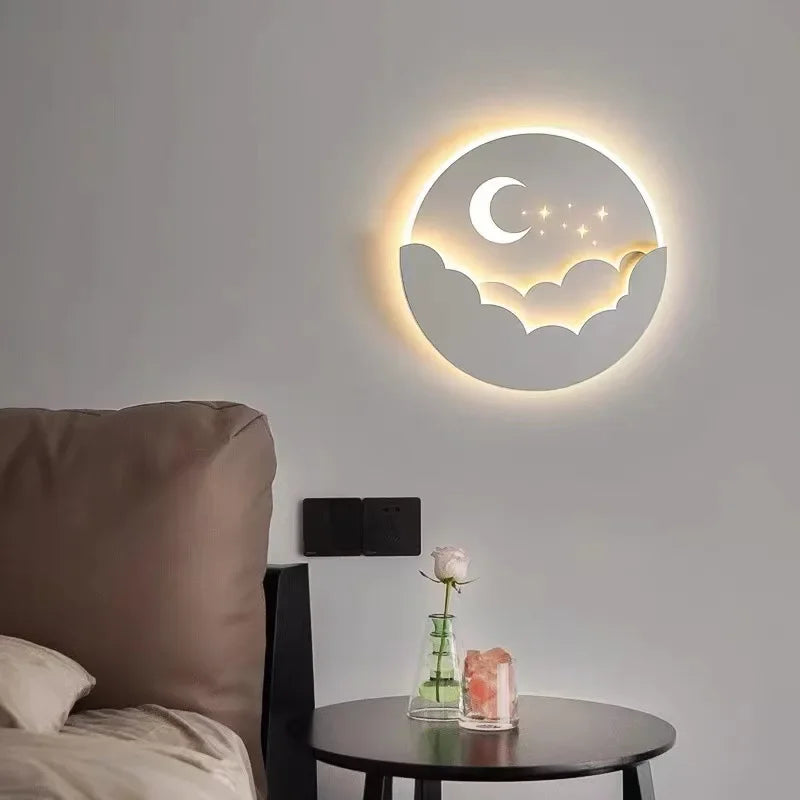 Transforme sua Casa em um Céu Estrelado com o Abajur Lua e Estrelas!