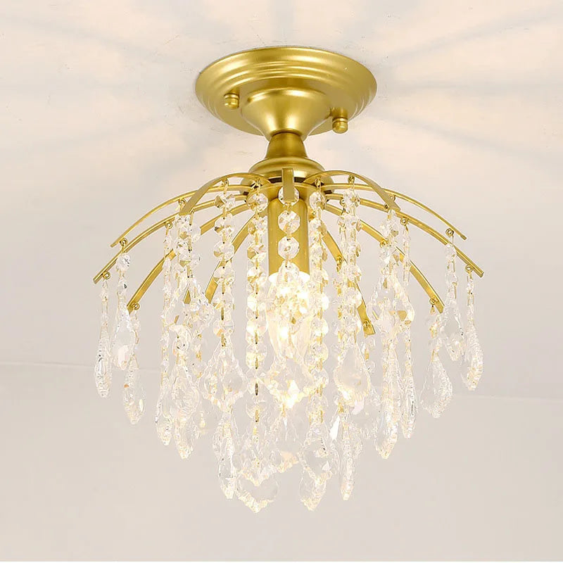 Ilumine Sua Casa com Elegância: Lustre de Cristal Pendente