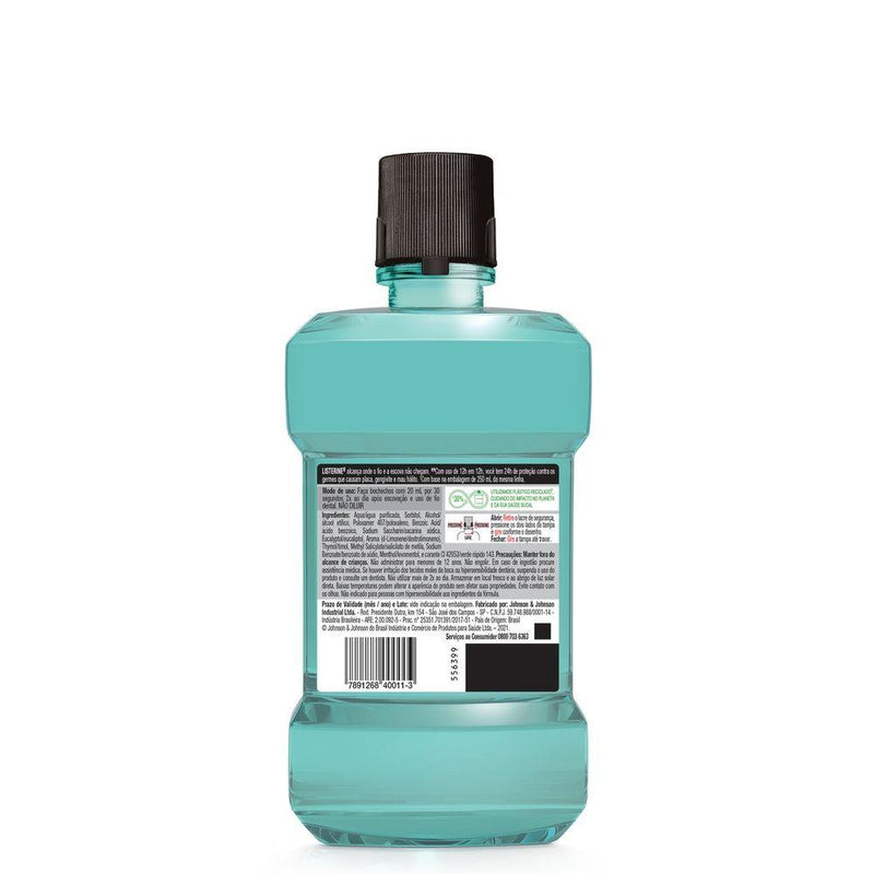 Compre 1 Leve 2 Enxaguante  Bucal Listerine Cool Mint de 500ml cada! Pague 350ml