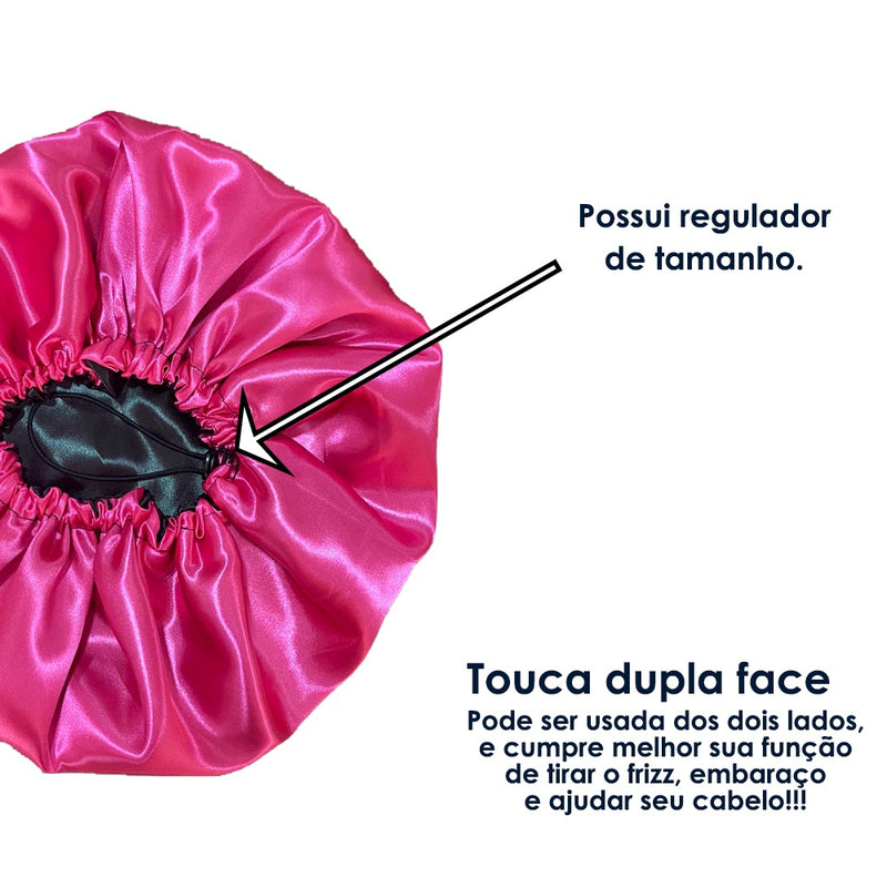 Kit SkinCare Antioleosidade + Touca Dupla Face de Cetim Anti Frizz: Tecnologia e Natureza para Sua Pele