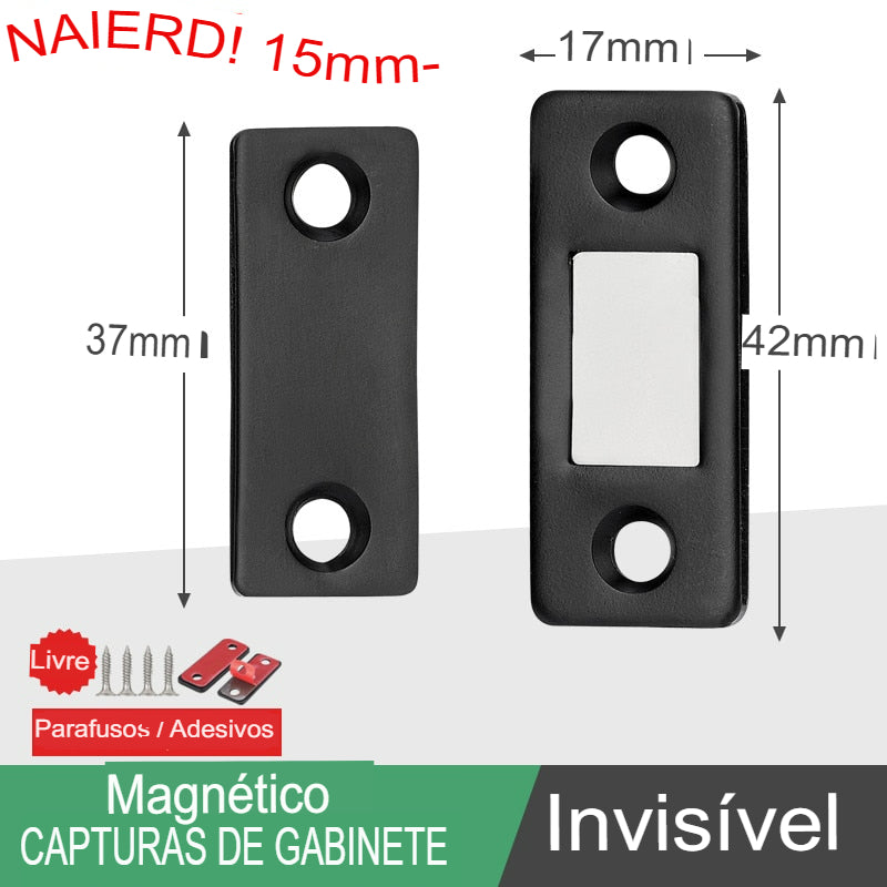 Conlar™ Ímãs de porta de armário invisíveis ultrafinos