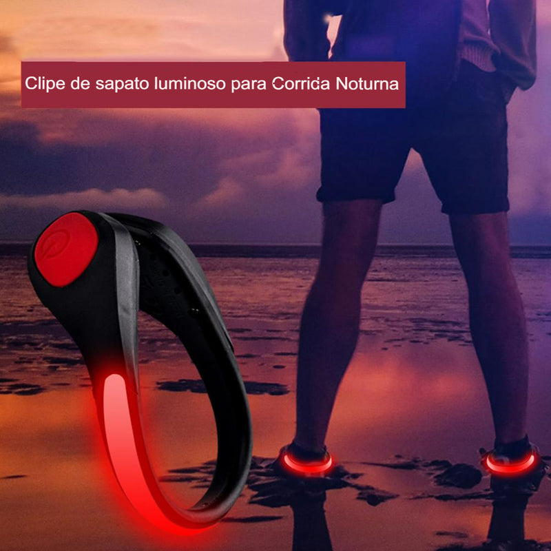 Conlar™ Abajur de aviso de sapato para salto alto Luzes brilhantes de corrida LED