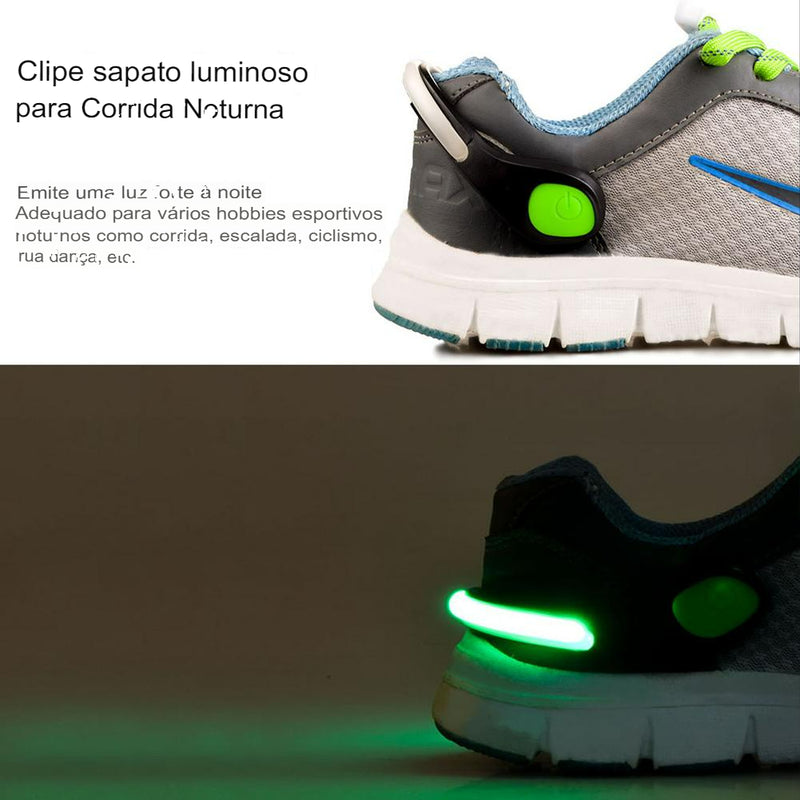 Conlar™ Abajur de aviso de sapato para salto alto Luzes brilhantes de corrida LED