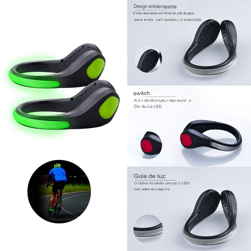 Conlar™ Abajur de aviso de sapato para salto alto Luzes brilhantes de corrida LED