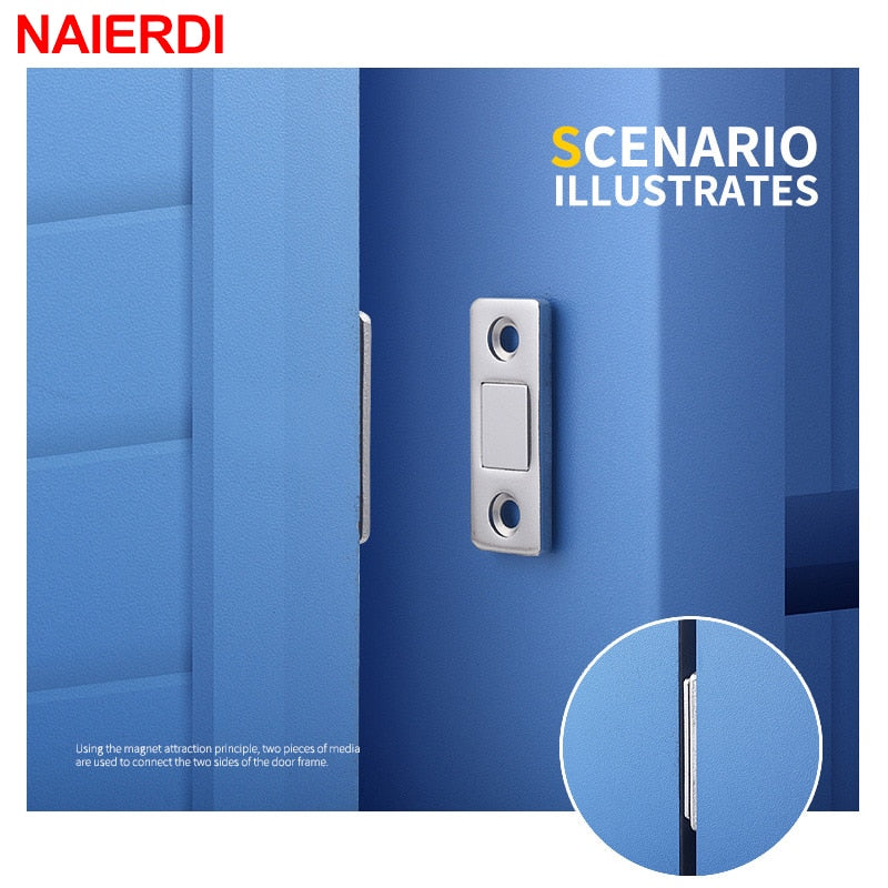 Conlar™ Ímãs de porta de armário invisíveis ultrafinos