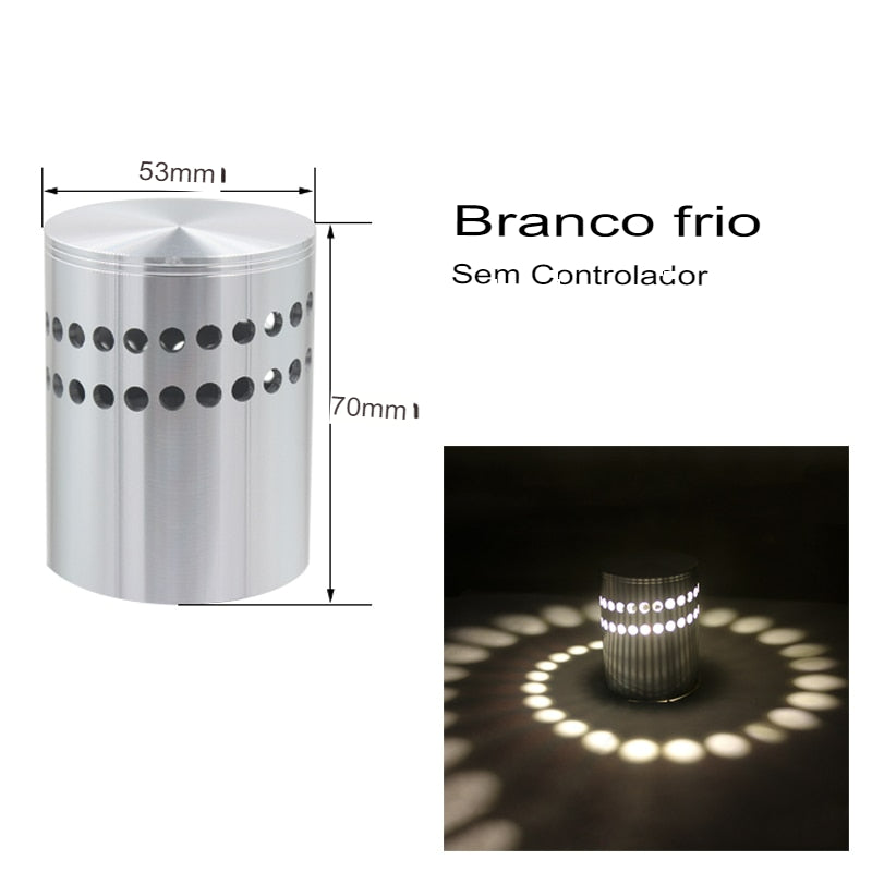 Lirastro™ Luzes de Parede Espiral LED