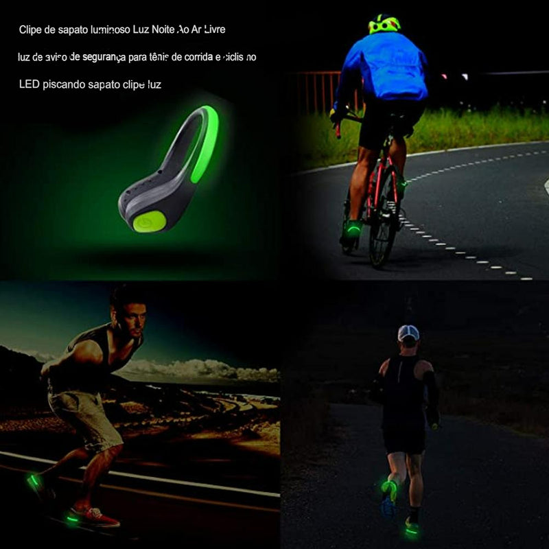 Conlar™ Abajur de aviso de sapato para salto alto Luzes brilhantes de corrida LED