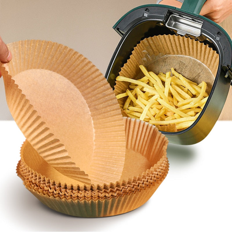 Conlar™ Filtro Antiaderente Descartável para Air Fryer