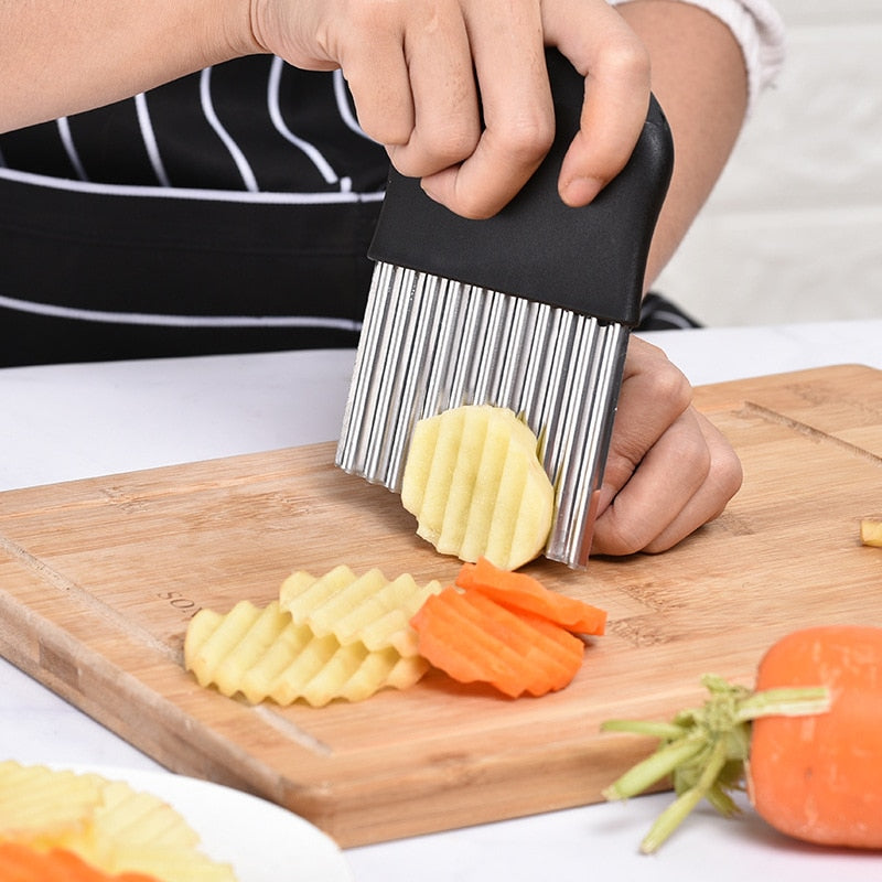 Conlar™ Cortador de batatas fritas de aço inoxidável