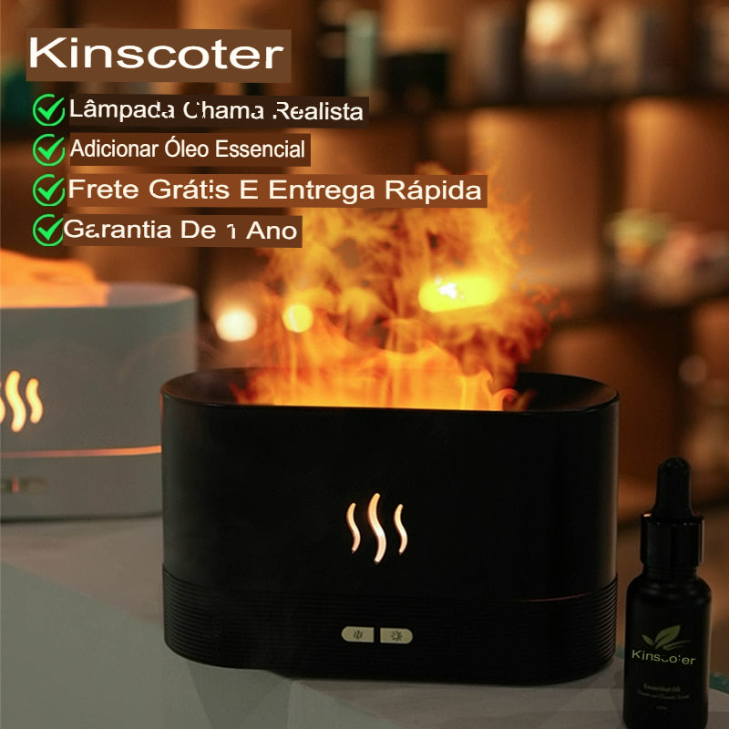 Kinscoter™ Umidificador com Difusor Aromático Terapêutico