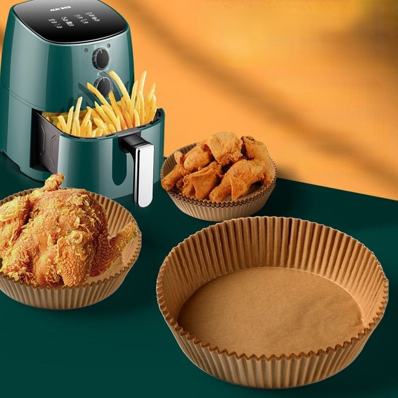 Conlar™ Filtro Antiaderente Descartável para Air Fryer